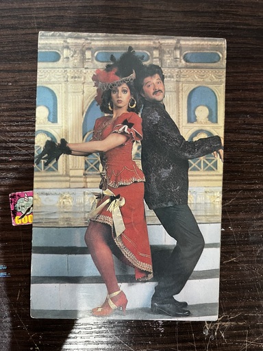 Sridevi Anil Kapoor * Vintage Bollywood Postcard * (WN) (WN)