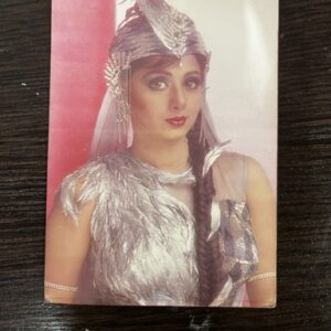 Sridevi * Vintage Bollywood Postcard * (BAP) (1990)