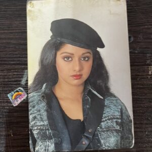 Sridevi * Vintage Bollywood Postcard * (RC) (PC-715)
