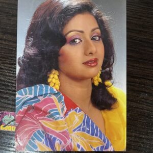 Sridevi * Vintage Bollywood Postcard * (PC) (PC-949)