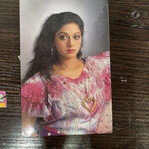 Sridevi * Vintage Bollywood Postcard * (RC) (PC-691)