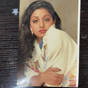 Sridevi * Vintage Bollywood Postcard * (RC) (PC-924)