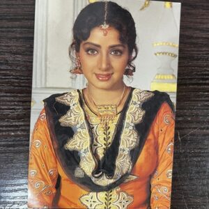 Sridevi * Vintage Bollywood Postcard * (RS) (PC-1447)