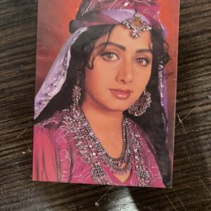 Sridevi * Vintage Bollywood Postcard * (PC) (PC-1484)