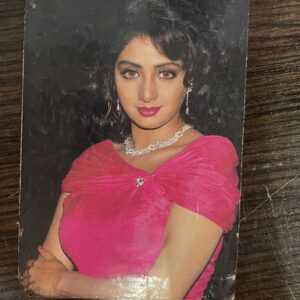 Sridevi * Vintage Bollywood Postcard * (RS) (1430)
