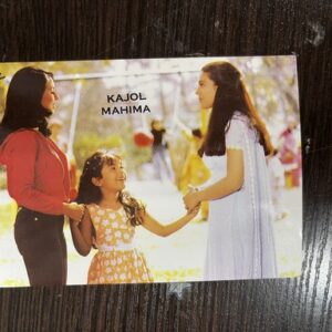 Kajol Devgn Mahima Chaudhry * Vintage Bollywood Postcard * (UC) (WN)