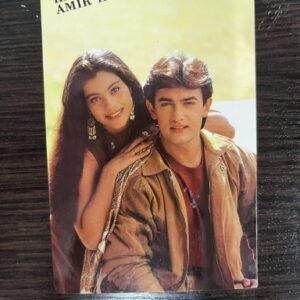 Kajol Devgn Aamir Khan* Vintage Bollywood Postcard * (UC) (WN)