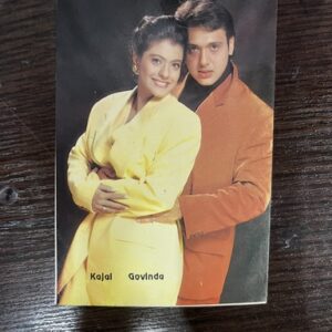 Kajol Devgn Govinda* Vintage Bollywood Postcard * (UC) (UC)