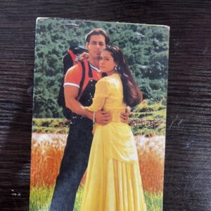 Kajol Devgn Salman Khan* Vintage Bollywood Postcard * (Jain) (1187)