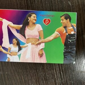 Kajol Devgn Salman Khan* Vintage Bollywood Postcard * (PP) (WN)