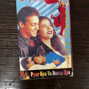 Kajol Devgn Salman Khan* Vintage Bollywood Postcard * (PP) (WN)