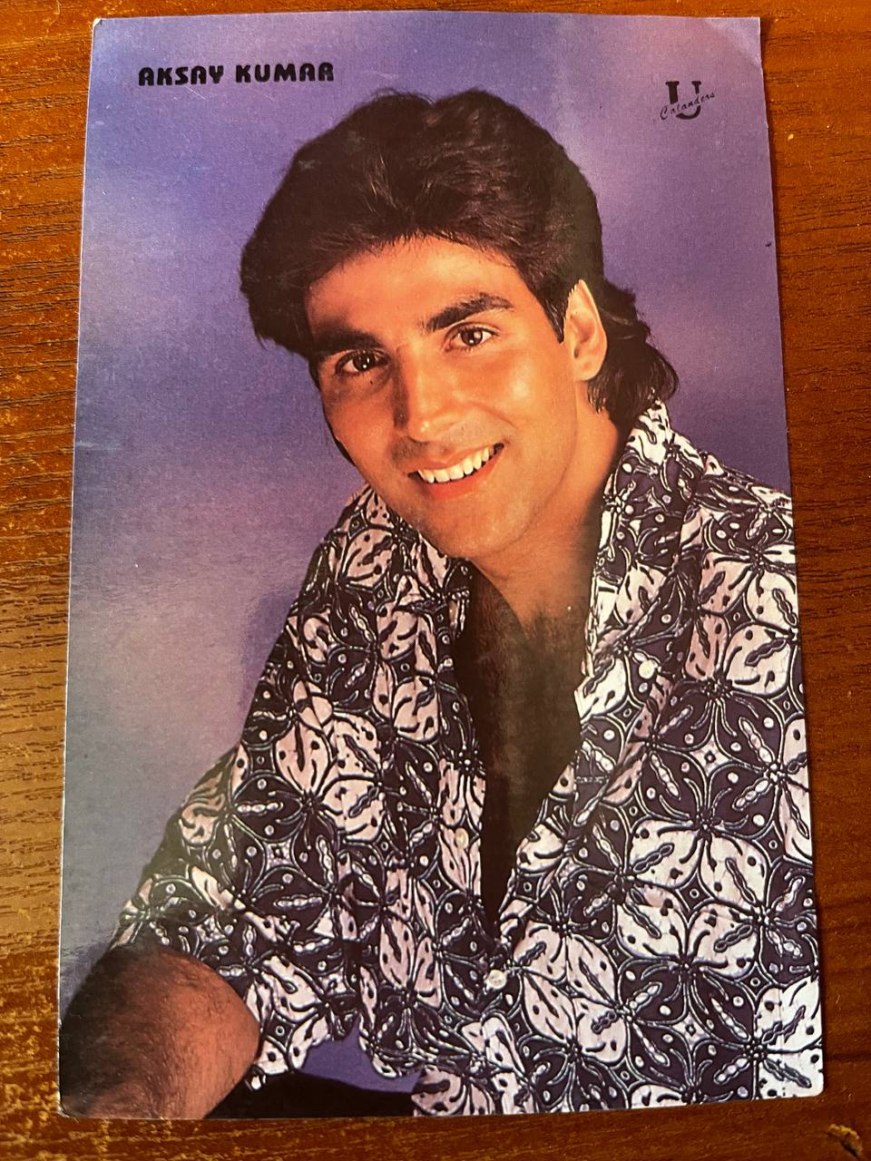 Akshay Kumar * Vintage Bollywood Postcard * (UC) (WN)