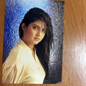 Divya Bharati* Vintage Bollywood Postcard * (RS) (1695)