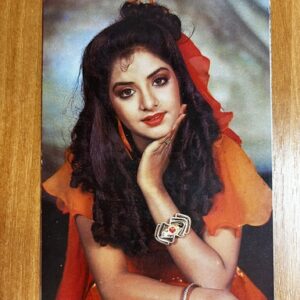 Divya Bharti* Vintage Bollywood Postcard * (Jain) (4182)