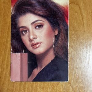 Divya Bharti* Vintage Bollywood Postcard * (NCC) (WN)