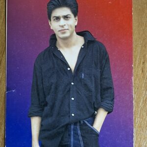 Shahrukh Khan* Vintage Bollywood Postcard * (Jain) (1788)