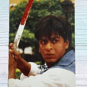 Shahrukh Khan* Vintage Bollywood Postcard * (Pooran) (6826)