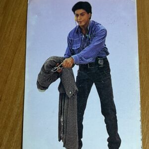 Shahrukh Khan* Vintage Bollywood Postcard * (Jain) (WN)