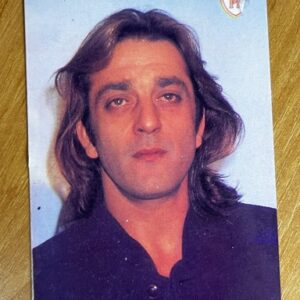 Sanjay Dutt * Vintage Bollywood Postcard * (PP) (WN)
