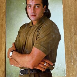 Sanjay Dutt * Vintage Bollywood Postcard * (Ruby) (798)