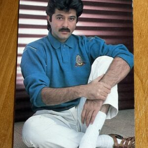 Anil Kapoor * Vintage Bollywood Postcard * (Ruby) (524)