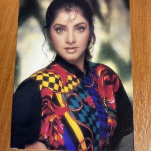 Divya Bharati* Vintage Bollywood Postcard * (PS) (PC-1728)
