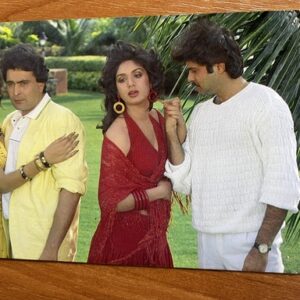 Sonam Rishi Kapoor Menakshi Anil Kapoor* Vintage Bollywood Postcard * (Ruby) (69)