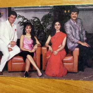Sonam Rishi Kapoor Menakshi Anil Kapoor* Vintage Bollywood Postcard * (Jain) (2622)