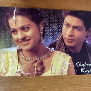 Kajol Devgn Shah Rukh Khan* Vintage Bollywood Postcard * (WN)(WN)