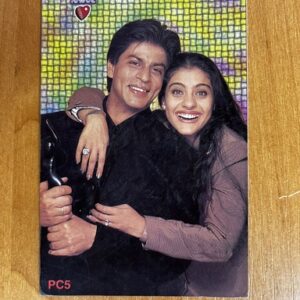 Kajol Devgn Shah Rukh Khan* Vintage Bollywood Postcard * (PP)(WN)