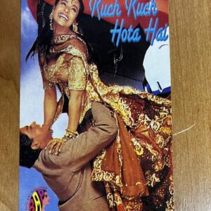 Kajol Devgn Shah Rukh Khan* Vintage Bollywood Postcard * (BAR)(WN)