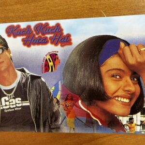 Kajol Devgn Shah Rukh Khan* Vintage Bollywood Postcard * (BAP)(WN)