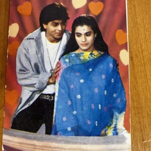 Kajol Devgn Shah Rukh Khan* Vintage Bollywood Postcard * (jAIN)(7668)