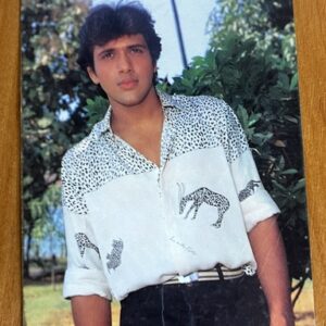 Govinda * Vintage Bollywood Postcard * (WN) (WN)