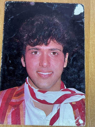 Govinda * Vintage Bollywood Postcard * (BAP) (608)