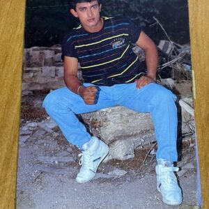 Aamir Khan * Vintage Bollywood Postcard * (PC) (PC-747)