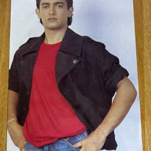 Aamir Khan * Vintage Bollywood Postcard * (RS) (840)