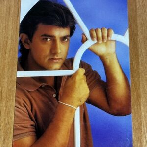 Aamir Khan * Vintage Bollywood Postcard * (UC) (WN)