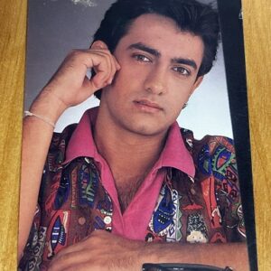 Aamir Khan * Vintage Bollywood Postcard * (RS) (1485)
