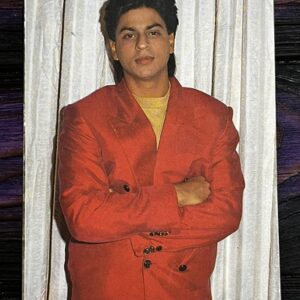 Shahrukh Khan* Vintage Bollywood Postcard * (Jain) (WN)