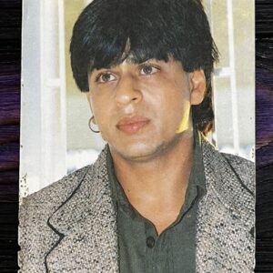 Shahrukh Khan* Vintage Bollywood Postcard * (Jain) (7931)