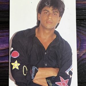 Shah Rukh Khan* Vintage Bollywood Postcard * (Ruby) (533)