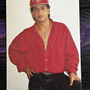 Shahrukh Khan* Vintage Bollywood Postcard * (Pooran) (5007)