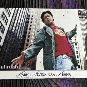 Shah Rukh Khan* Vintage Bollywood Postcard * (king) (WN)