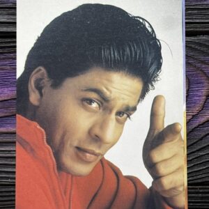Shahrukh Khan* Vintage Bollywood Postcard * (Jain) (WN)