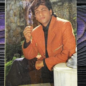 Shahrukh Khan* Vintage Bollywood Postcard * (Jain) (WN)