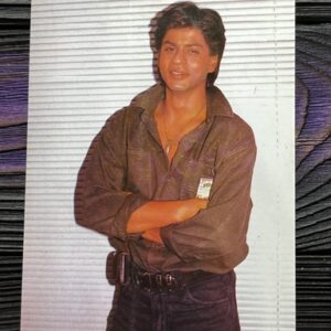 Shah Rukh Khan* Vintage Bollywood Postcard * (Ruby) (1894)