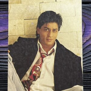 Shahrukh Khan* Vintage Bollywood Postcard * (Brijbasi) (2575)