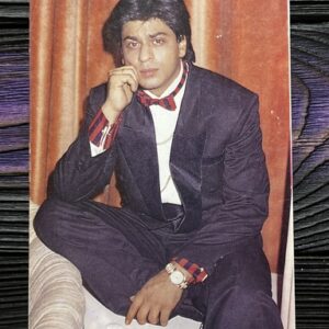 Shah Rukh Khan* Vintage Bollywood Postcard * (ZEE) (WN)
