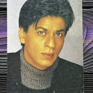 Shahrukh Khan* Vintage Bollywood Postcard * (Tiki) (WN)